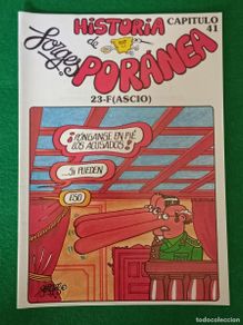 Cómics: Historia de Poránea - Capitulo, 41 - 23-F (Ascio) - Forges - Edit. Ed. Zinco. S.A. 1983 (P)